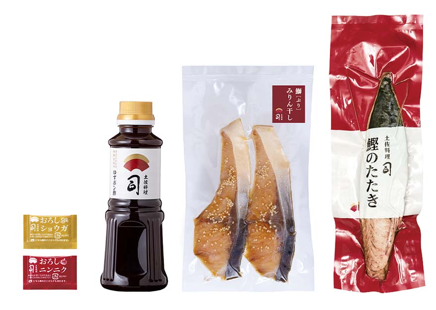 鰹たたき・ぶりみりん干しセット