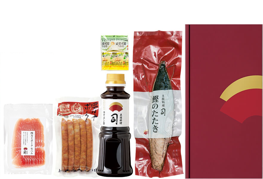 鰹のたたき・四万十ポークセット