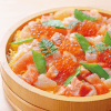海鮮ばらちらし・鰹の塩たたきセット