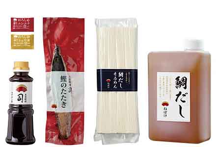 鯛だしそうめんと鰹のたたきセット 2人前 画像1