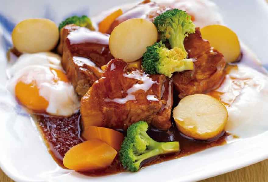 鰹のたたきと四万十ポークの角煮セット