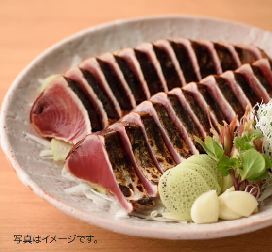 鰹のたたきとうまかつおセット