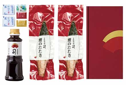 早期限定 鰹の塩たたき2節〈ゆずポン酢 付きのセット〉 イメージ