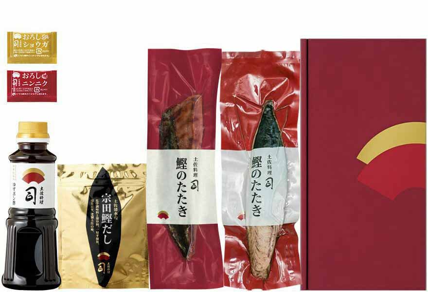 ▼冬のご挨拶セット　荷姿