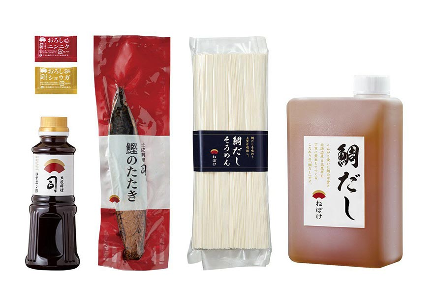 鯛だしそうめんと鰹のたたきセット2人前セット