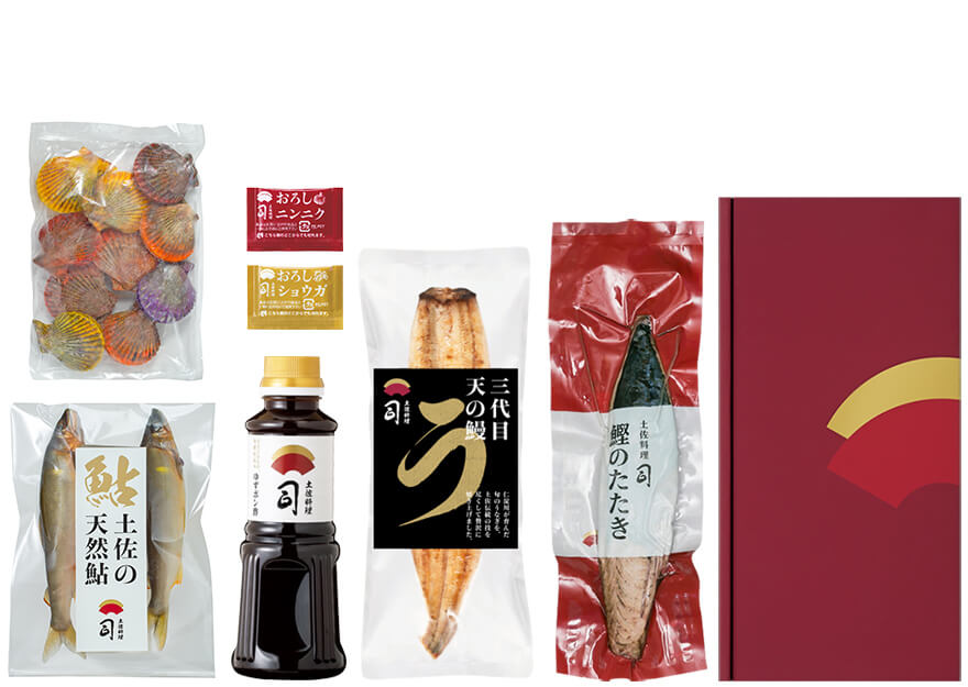 土佐浜焼セット 鰹たたき付き