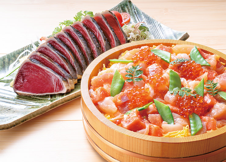お好みの薬味とご一緒に