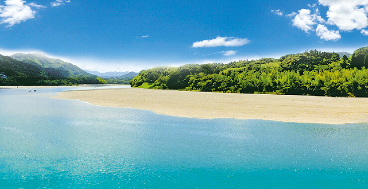 日本一綺麗な河川の仁淀川